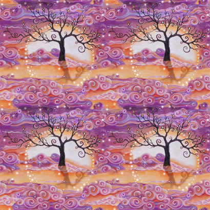 Tree of Light Fabric